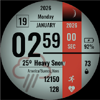 Industrial Data Watch Face