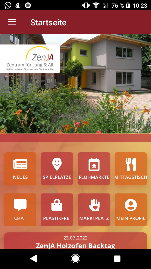 ZenJA Mütterzentrum Langen Screenshot 1