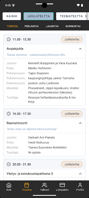TaskuKonffa Screenshot 1
