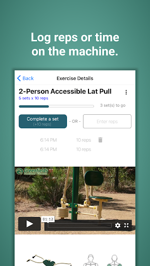 Greenfields Outdoor Fitness Screenshot 3