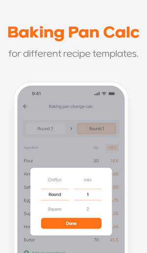 Coobbang - Baking Calculator Screenshot 3