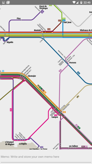 PALMA DE MALLORCA BUS TRAIN MAP パルマ・デ・マヨルカ 帕爾馬 Screenshot 3