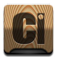 Square Wood Dark Icon Pack
