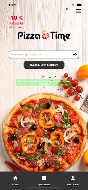Pizza Time Foodservice Screenshot 0