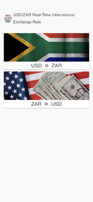USD to ZAR Screenshot 0