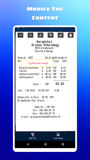 PDF OCR Scan Screenshot 0