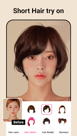 Hair Color Changer Screenshot 3