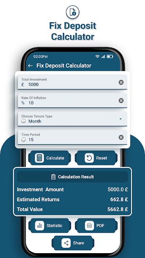 Emi Calculator Screenshot 3