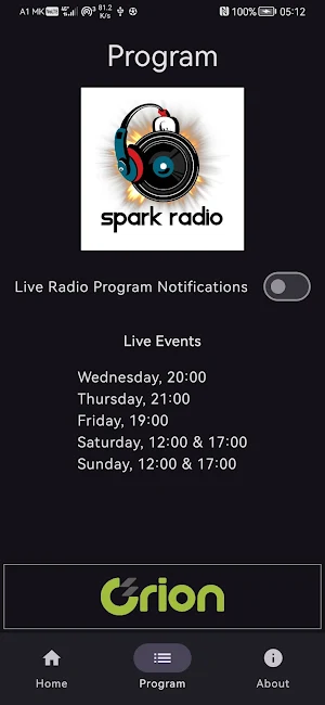 Spark Radio Screenshot 2