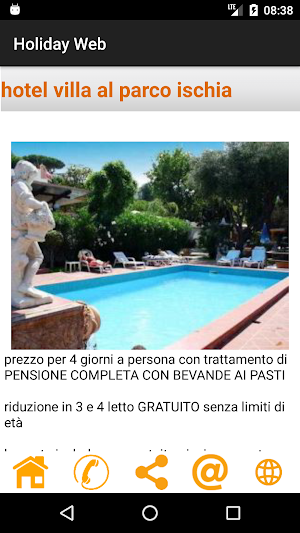 Holiday Web Screenshot 3