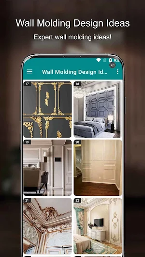 Wall Molding Design Ideas Screenshot 0