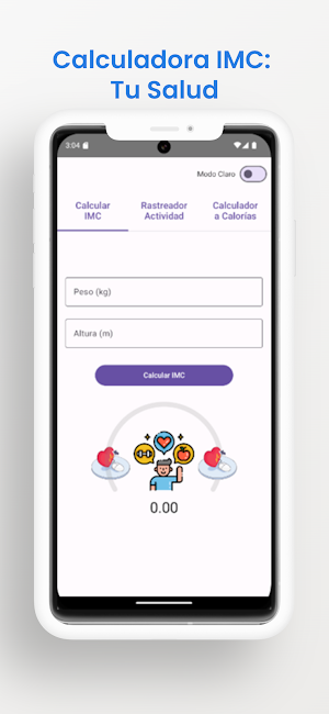 Calculadora IMC: Tu Salud Screenshot 0