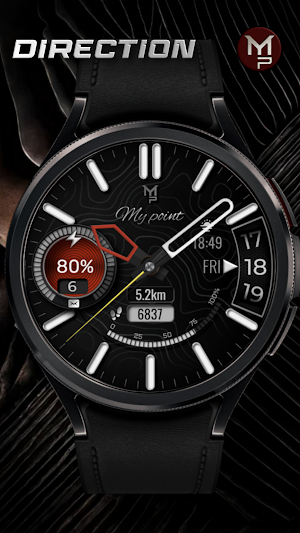 DIRECTION - Watch face Screenshot 3