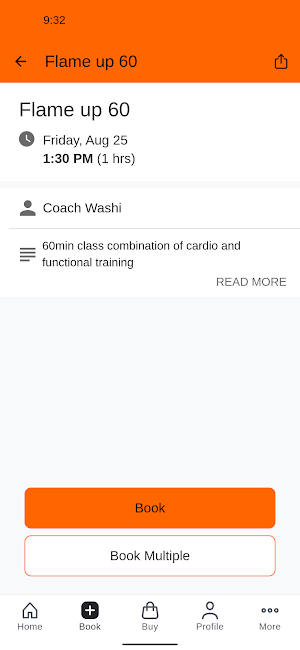 Flame Fitness Screenshot 2