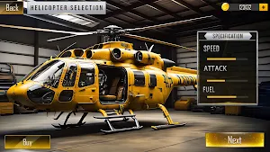 Gunship War Helicopter Battle Screenshot 1