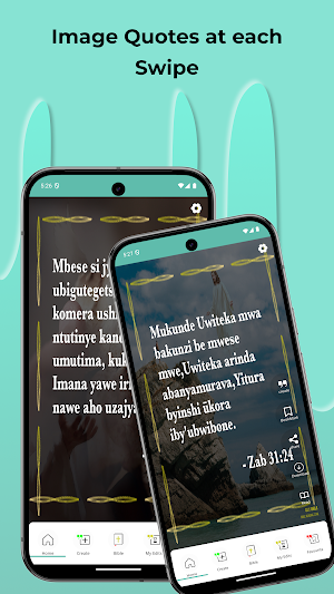 Kinyarwanda Bible Quotes Screenshot 0
