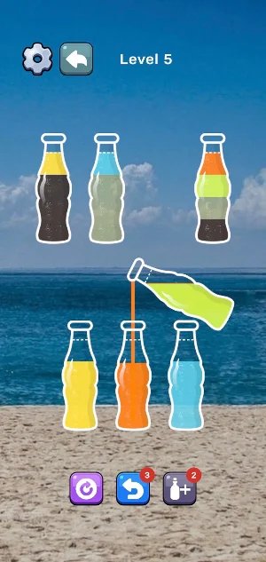 Color Puzzle: Soda Sort Screenshot 1