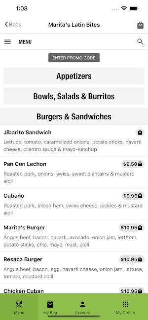 Marita's Latin Bites Screenshot 1
