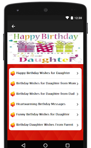 Happy Birthday Daughter Wishes, Quotes, Cards Screenshot 2