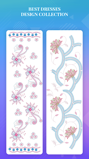 Embroidery Dress Design Screenshot 1