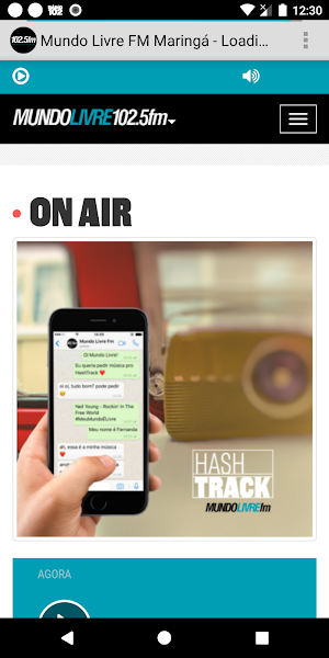 Mundo Livre FM Maringá Screenshot 1