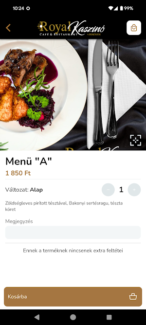 Royal Kaszinó Screenshot 2