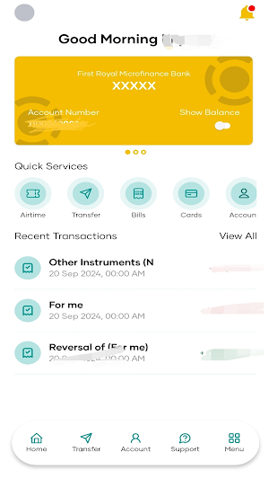 First Royal Microfinance Bank Screenshot 3