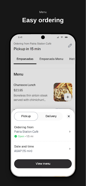 Patria Station Café To Go Screenshot 2
