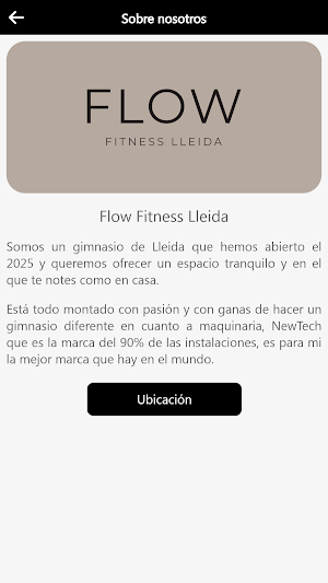 Flow Fitness Lleida Screenshot 2