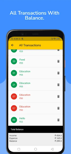 Personal Income Expense Manager | Budget Tracker Screenshot 3