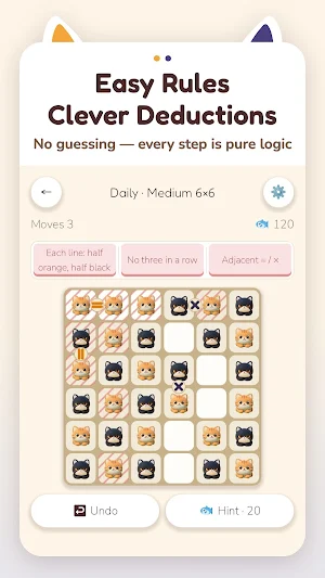 Cattern: Cat Logic Puzzle Screenshot 2
