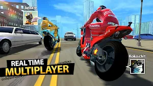 Highway Moto Rider 2 - Traffic Race Screenshot 2