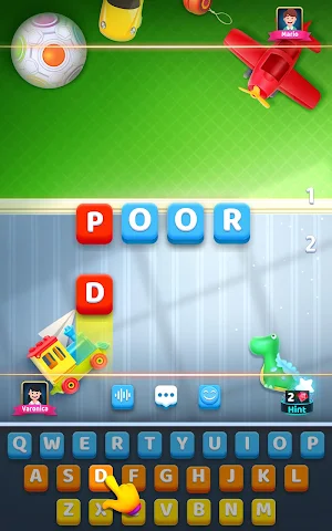 Four Word - Word Battle Game Screenshot 1
