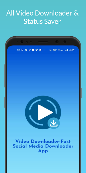 Video Downloader- Fast Social Media Downloader App Screenshot 0