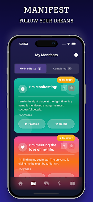 Manifestive - Manifest It Screenshot 1