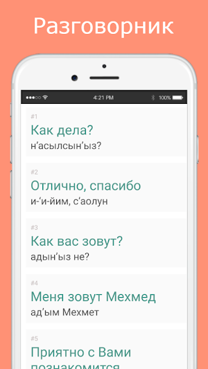 Русско-турецкий разговорник Screenshot 1