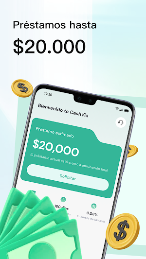 CashVia- Crédito Ágil y Seguro Screenshot 0