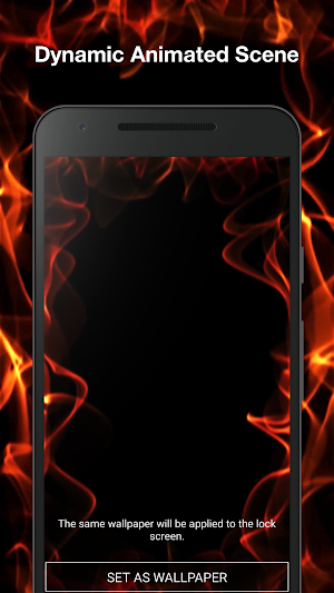 Fire Frame Live Wallpaper Screenshot 1