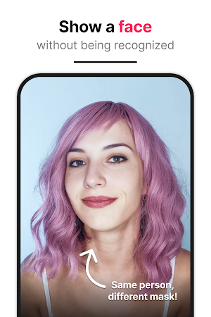 Pseudoface: Faceless AI Filter Screenshot 1
