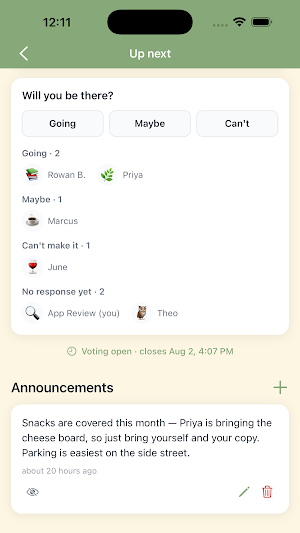 Cork & Chat Screenshot 1