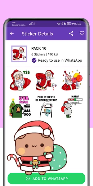 Merry Christmas WASticker Screenshot 1