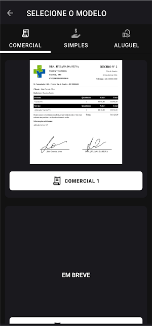 Recibo Express - Pagamentos Screenshot 1