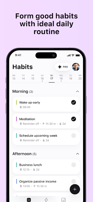 The Habit Maker. Goal tracker Screenshot 1