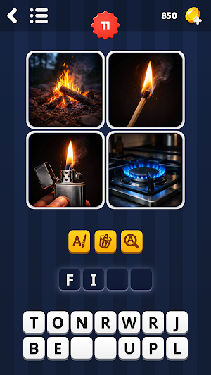 4 Pics 1 Word: Puzzle Screenshot 2