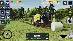 Tractor Driving: Village Game Screenshot 2