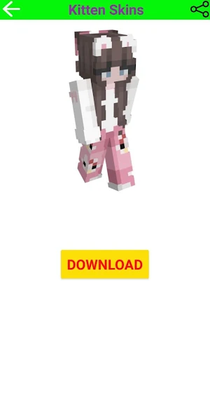 Kitten Skins For Minecraft Screenshot 2