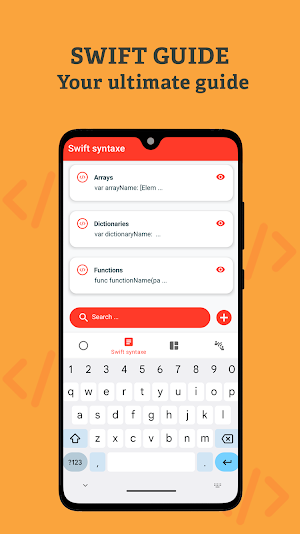 SWIFT Guide Screenshot 3