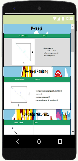 E-Book Bangun Datar Screenshot 1