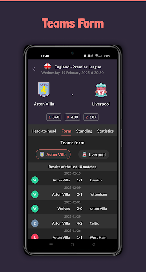 BetKick : Soccer Prediction Screenshot 3
