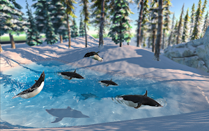 Flying Penguin Simulator Games Screenshot 3
